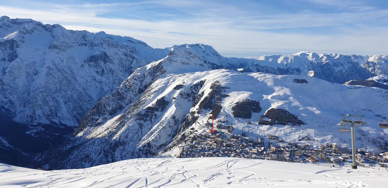 Studio Alpheratz Forest - 1 A 3 Pers - Wifi, Balcon, Vue Piste Et Glacier Muzelle, Calme, Proche Commerces Et Pistes- Tsc Super Venosc A 80M Ле-дез-Альп Екстер'єр фото