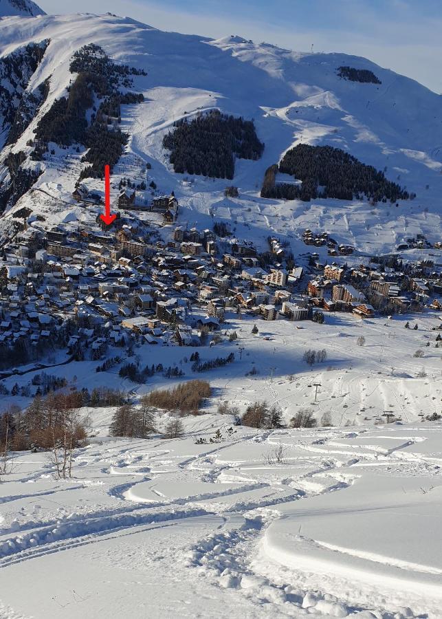 Studio Alpheratz Forest - 1 A 3 Pers - Wifi, Balcon, Vue Piste Et Glacier Muzelle, Calme, Proche Commerces Et Pistes- Tsc Super Venosc A 80M Ле-дез-Альп Екстер'єр фото
